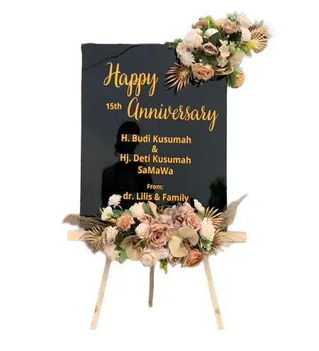 Papan Bunga Akrilik Bantar